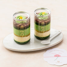 画像をギャラリービューアに読み込む, 茶寮都路里の抹茶パフェセット(送料込)